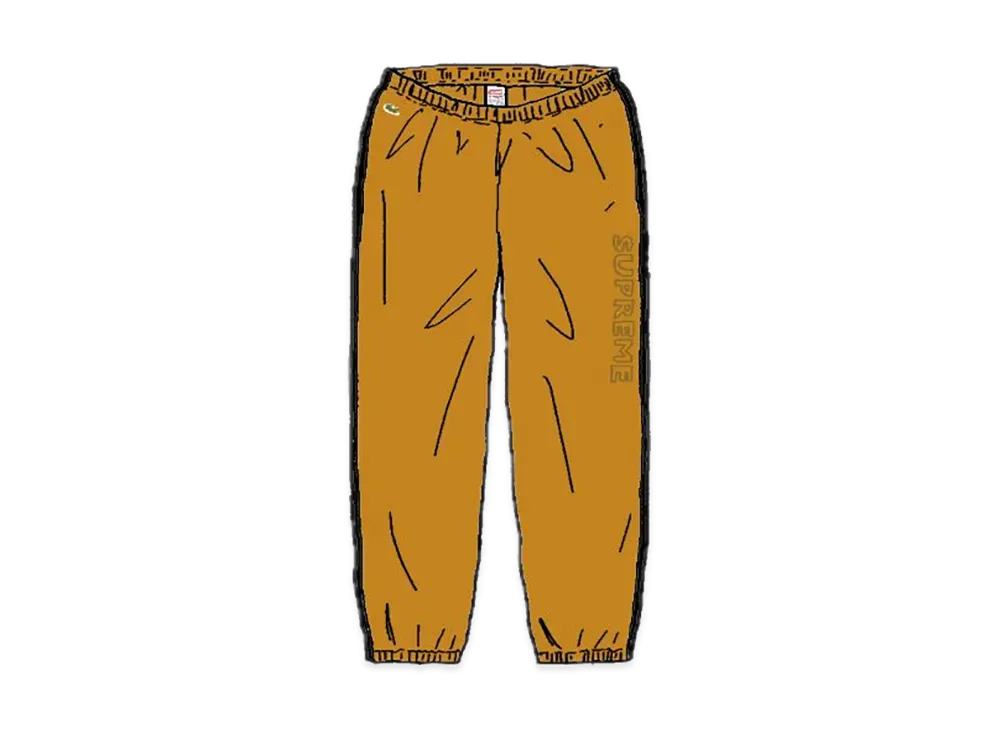 Supreme / Lacoste Track Pant "Tan"