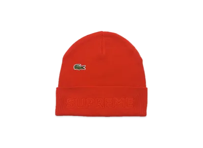 Supreme / Lacoste Beanie "Red"