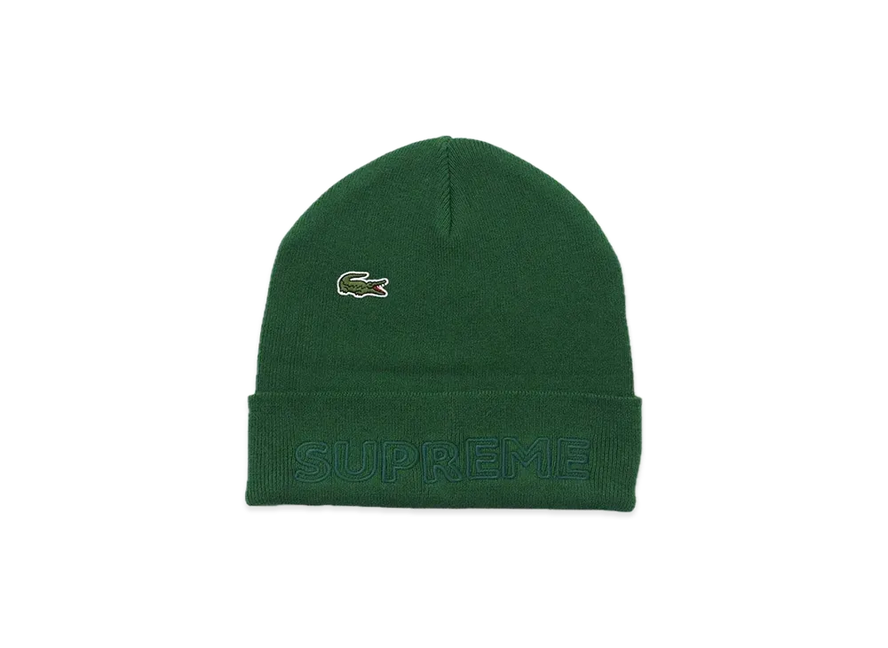 Supreme / Lacoste Beanie "Green"