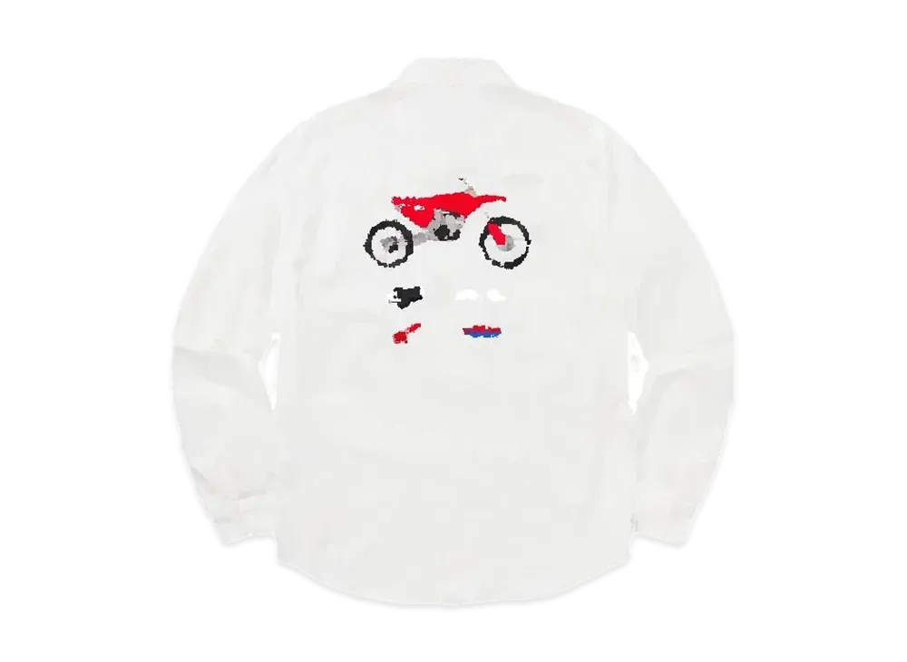 Supreme / Honda / Fox Racing Work Shirt "White"