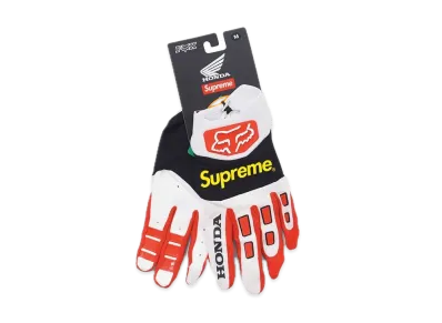Supreme x Honda x Fox Racing Gloves "Red"