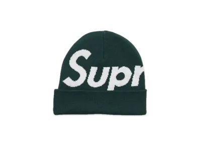 Supreme Big Logo Beanie "Green"