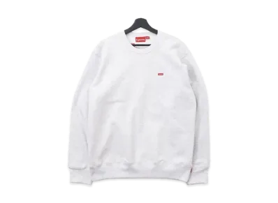 Supreme Small Box Crewneck "Ash Grey" (19FW)