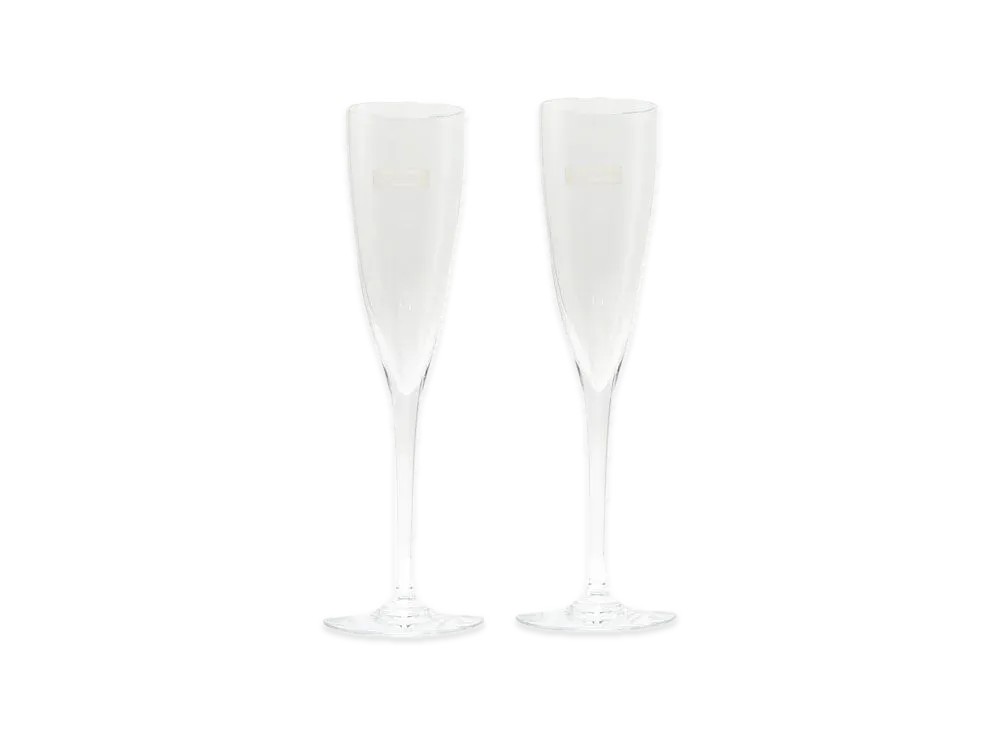 Supreme / Baccarat Dom Pérignon Flute Set "Red"