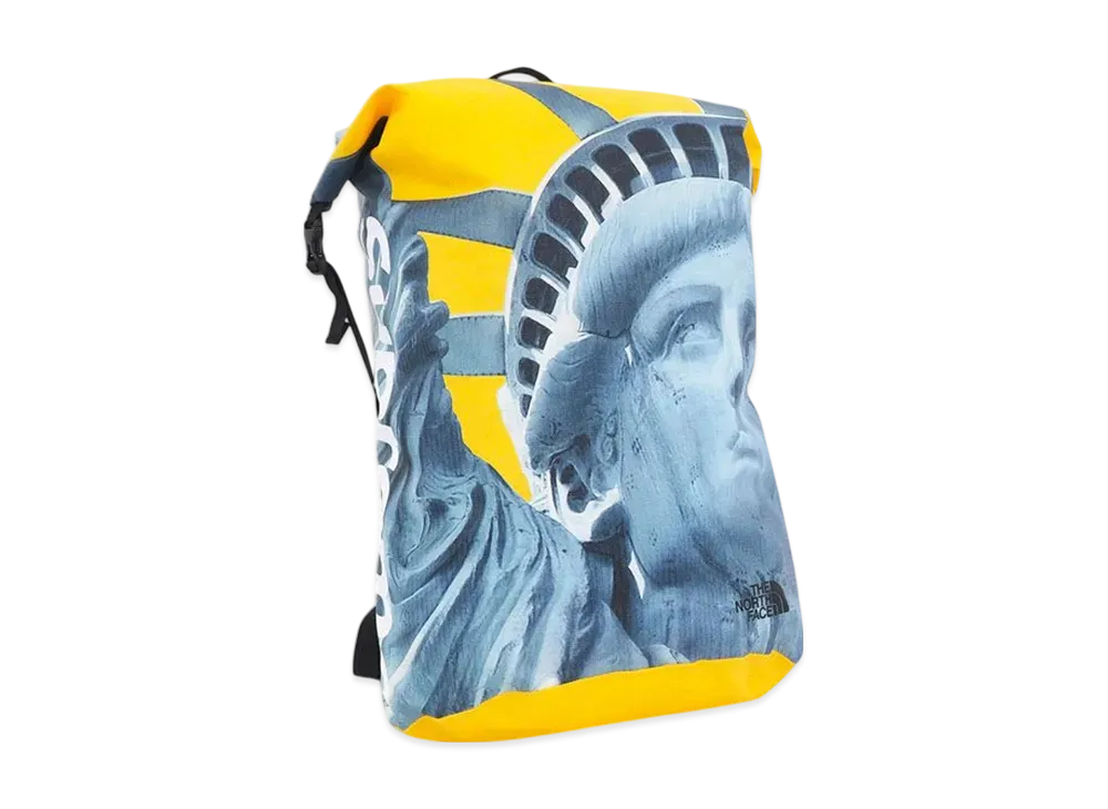 Supreme x The North Face Statue of Liberty Waterproof Backpack "Yellow"