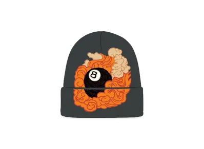 Supreme / Martin Wong 8-Ball Beanie "Black"