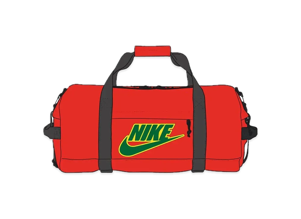 Supreme / Nike® Leather Duffle Bag "Red"