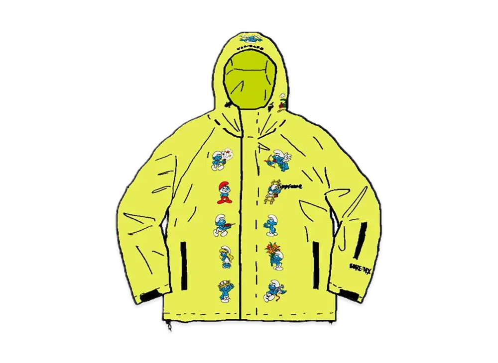 Supreme / SmurfsTM GORE-TEX Shell Jacket "Yellow"