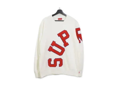 Supreme Big Arc Crewneck "White"