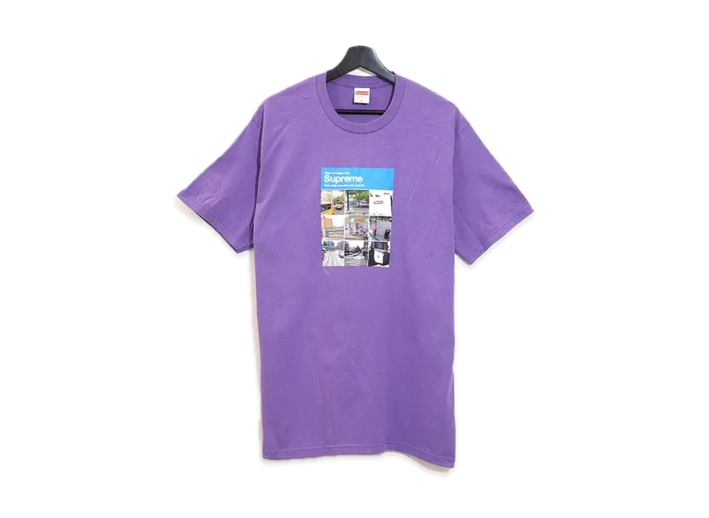 Supreme Verify Tee "Purple"