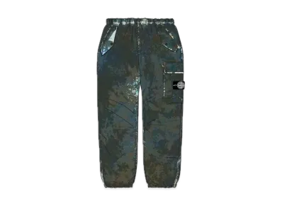 Supreme / Stone Island Painted Camo Nylon Cargo Pant "Dark Teal"