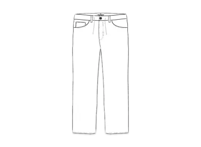 Supreme / Stone Island Corduroy Pant "White"