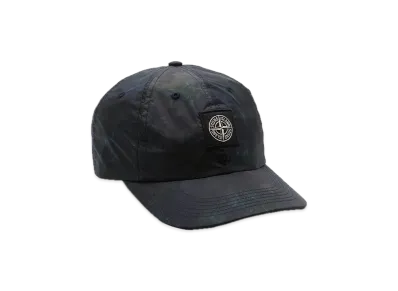 Supreme / Stone Island Painted Camo Nylon 6-Panel "Dark Teal"