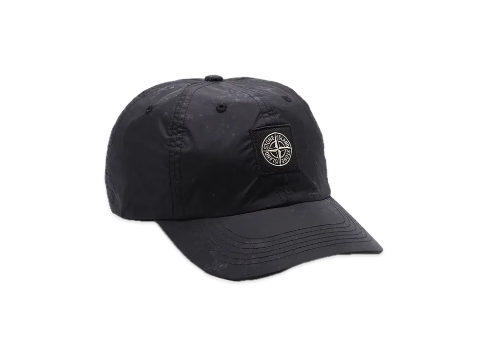 Supreme / Stone Island Painted Camo Nylon 6-Panel "Black"