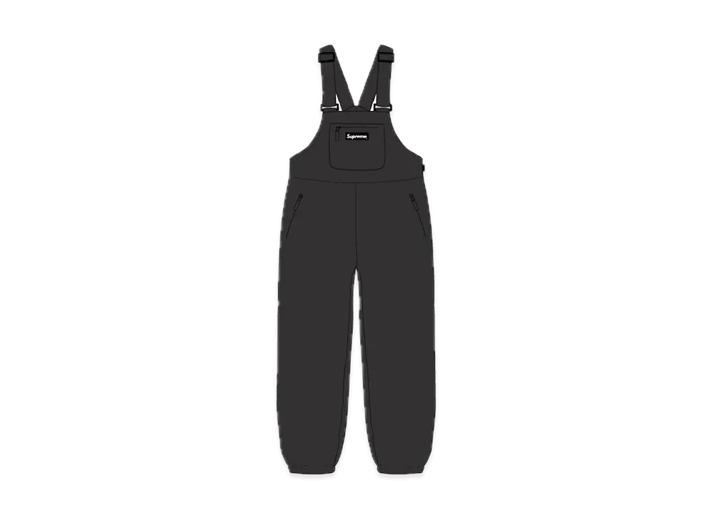 Supreme Polartec Overalls "Black"