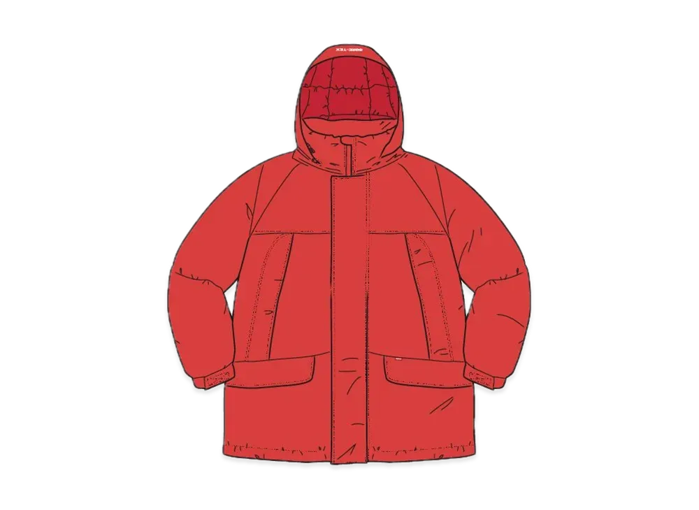 Supreme GORE-TEX 700-Fill Down Parka "Red"