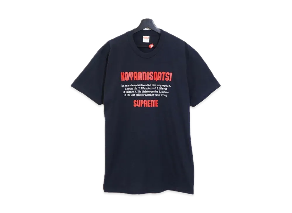 Supreme Koyaanisqatsi Tee "Navy"