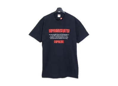 Supreme Koyaanisqatsi Tee "Navy"