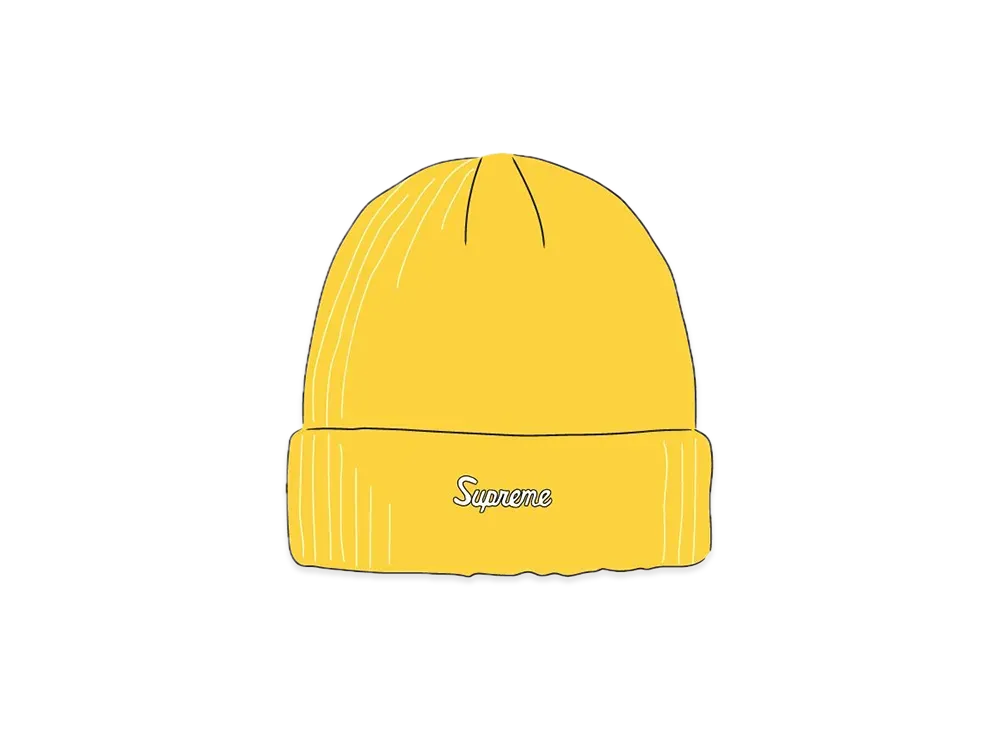 Supreme Loose Gauge Beanie "Yellow" (20FW)