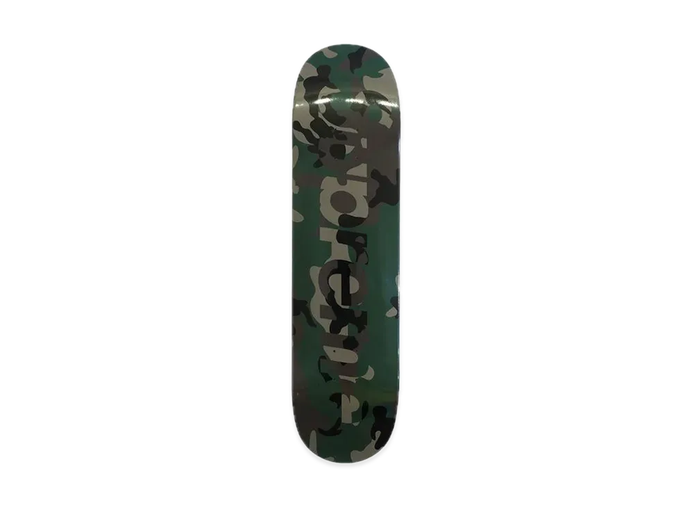 Supreme Camo Logo Skateboard "Camo"