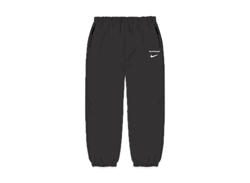 シュプリーム ナイキ ジュエル リバーシブル リップストップ ボトムス "ブラック"