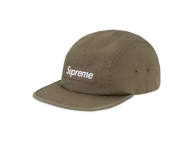 Supreme Washed Chino Twill Camp Cap "Olive"(20SS)