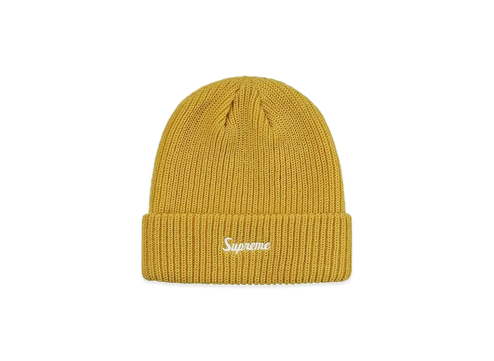 Supreme Loose Gauge Beanie "Sulfur" (20FW)