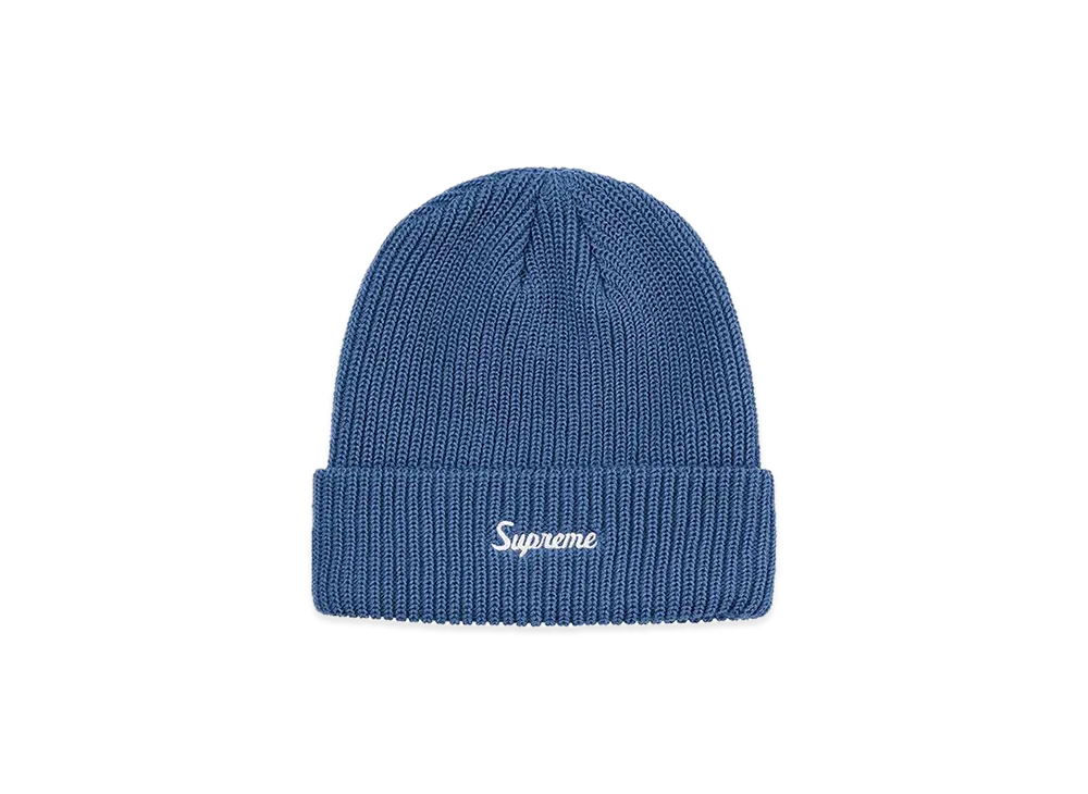 Supreme Loose Gauge Beanie "Light Indigo" (20FW)