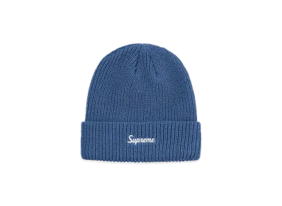 Supreme Loose Gauge Beanie "Light Indigo" (20FW)