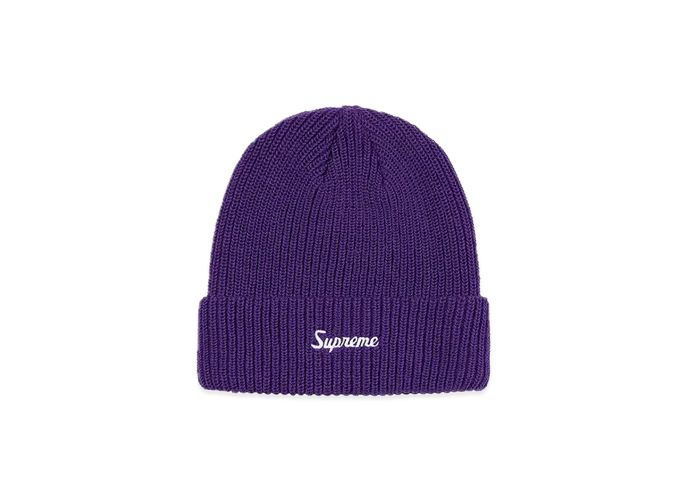 Supreme Loose Gauge Beanie "Purple" (20FW)