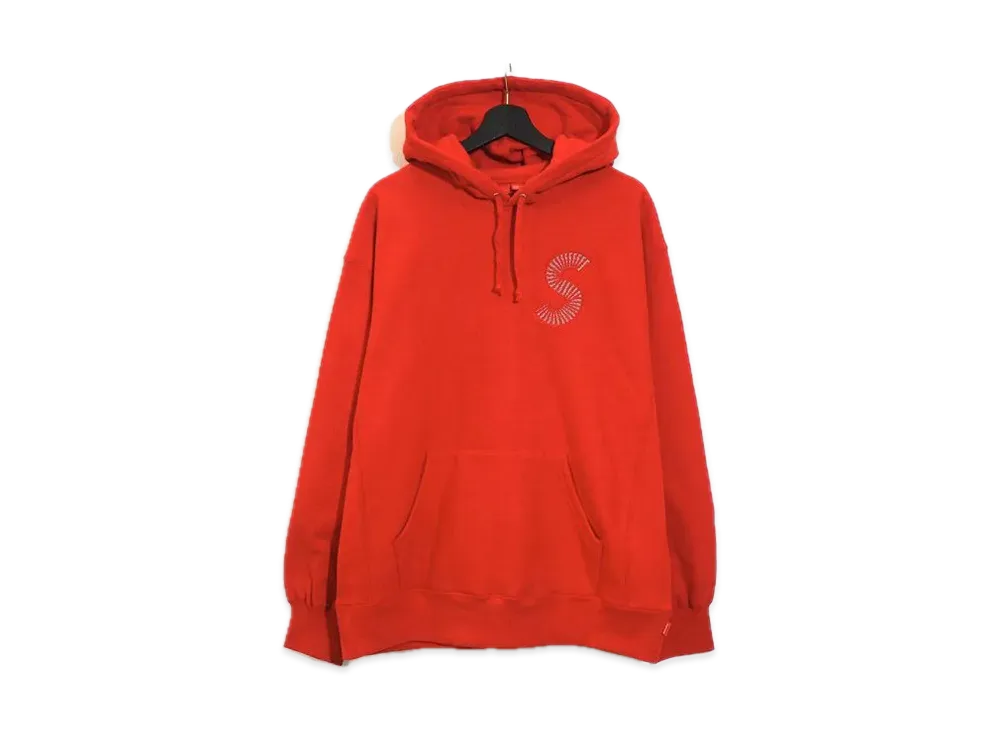 Supreme S Logo Hooded Sweatshirt "Red" (20FW)
