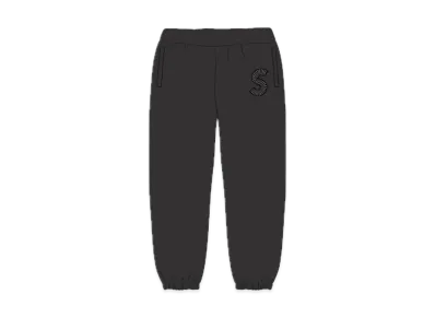 Supreme S Logo Sweatpant "Black" (20FW)