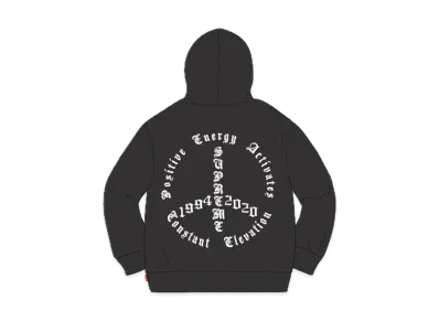 Supreme Peace Hooded Sweatshirt "Black"