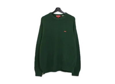 Supreme Textured Small Box Sweater "Green"