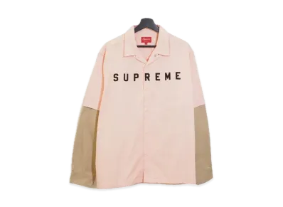 Supreme 2-Tone Work Shirt "Pink"