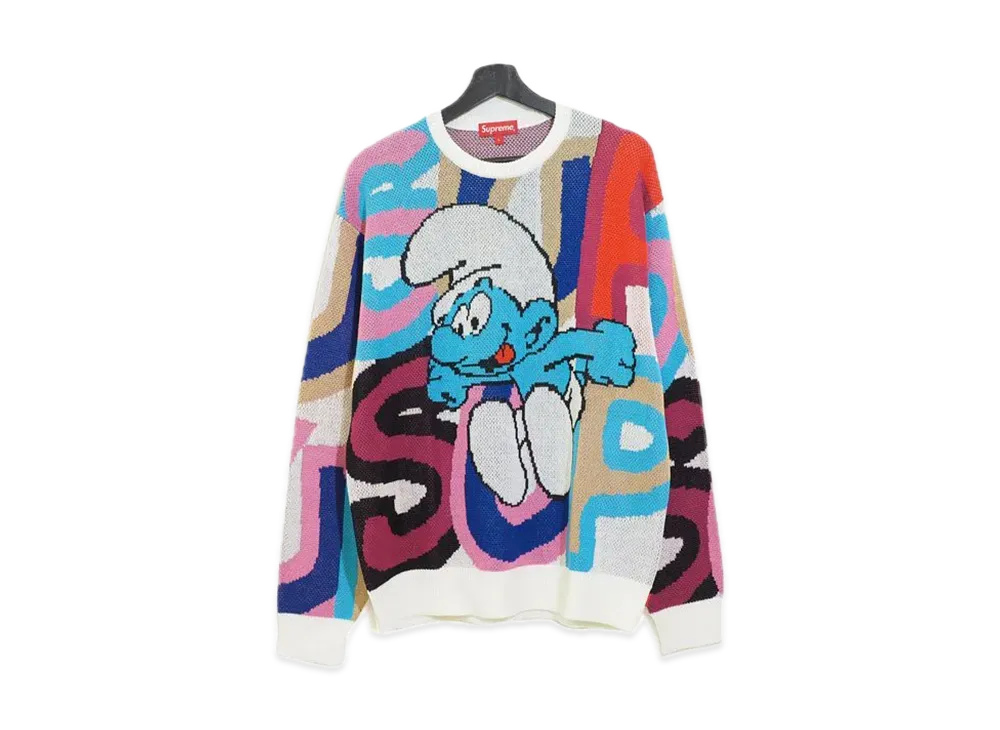 Supreme / SmurfsTM Sweater "White"