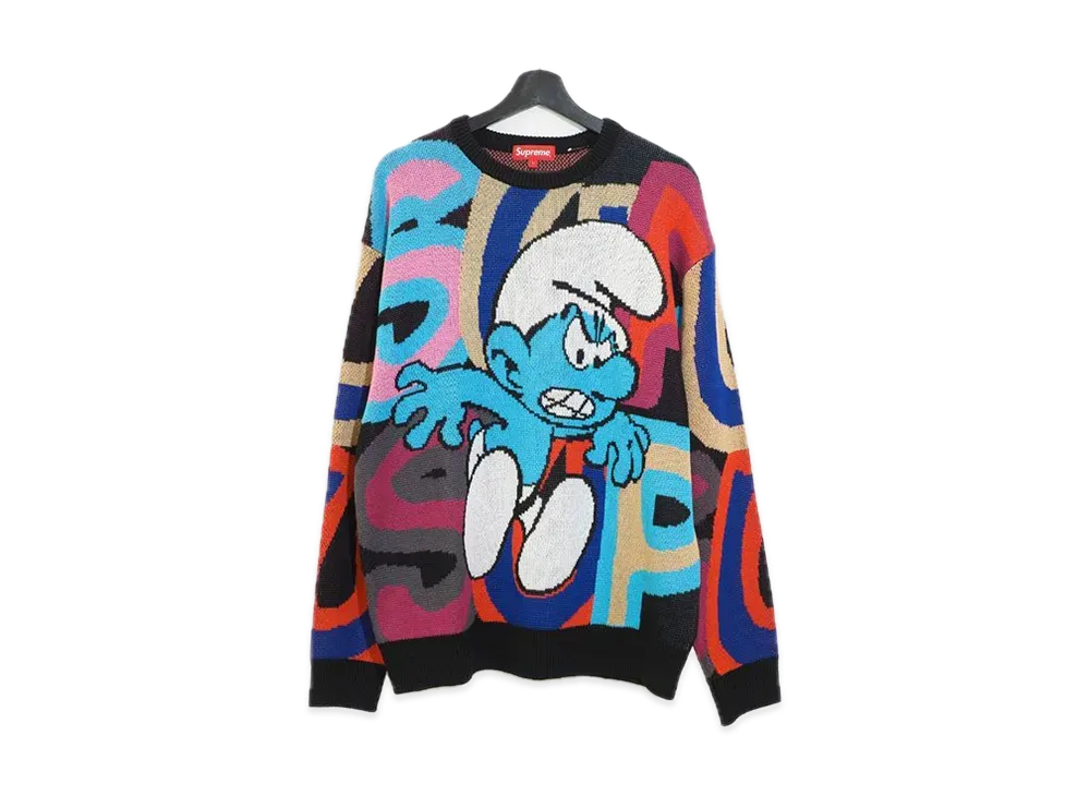 Supreme / SmurfsTM Sweater "Black"
