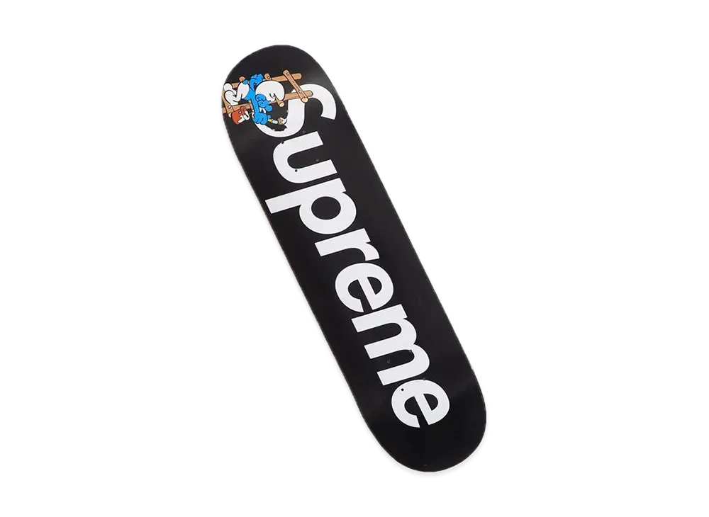Supreme / SmurfsTM Skateboard "Black"