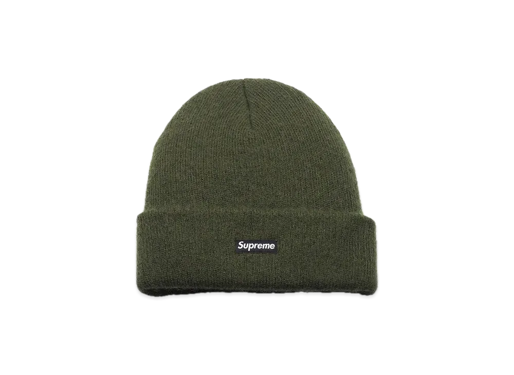 Supreme Mohair Beanie "Olive" (20FW)