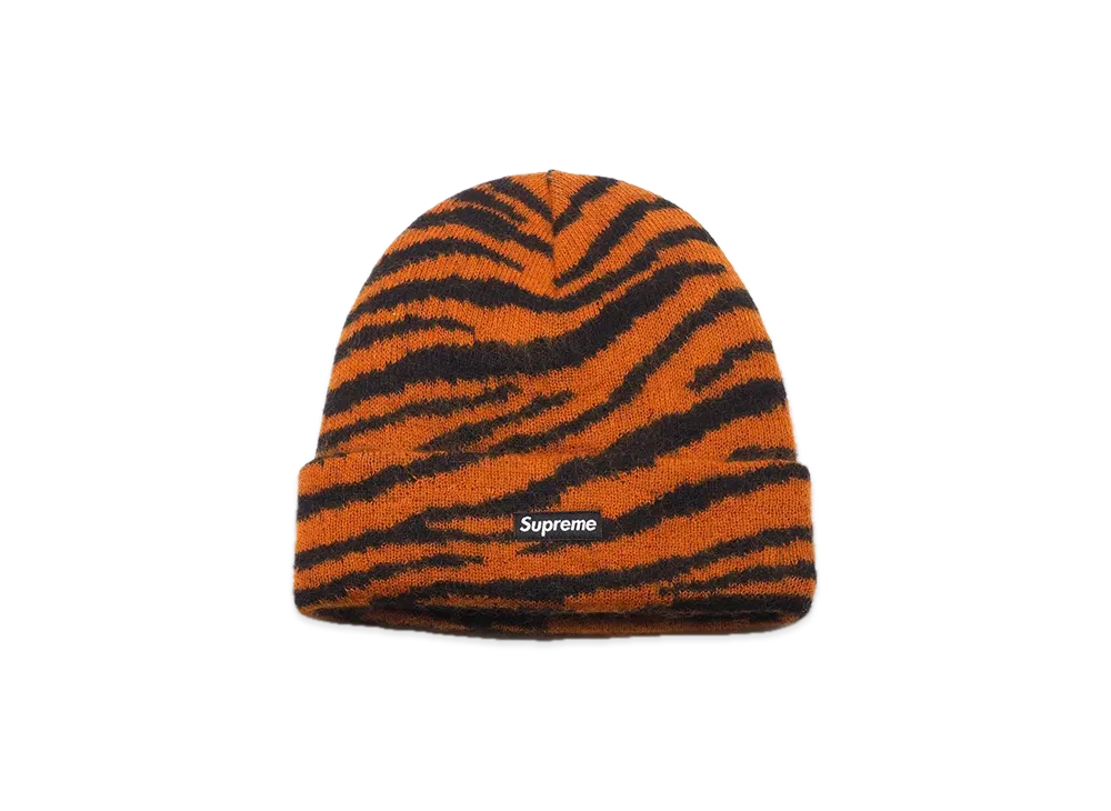 Supreme Mohair Beanie "Orange" (20FW)