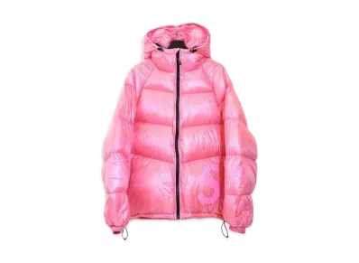 Supreme Hooded Down Jacket "Pink"