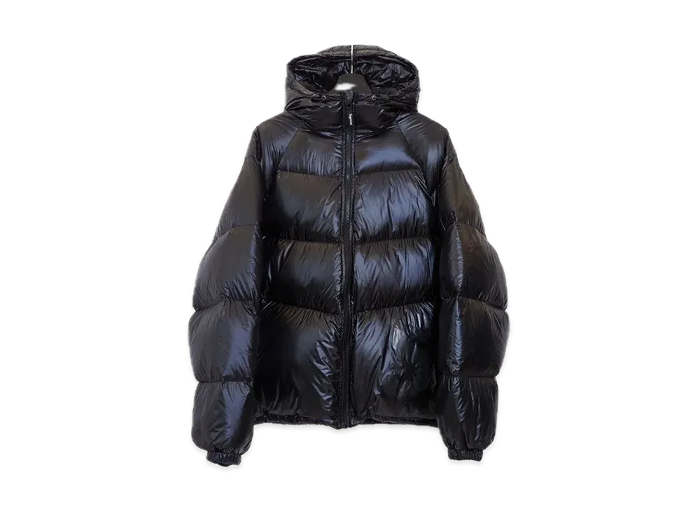 シュプリーム フーデッド ダウン ジャケット "ブラック"