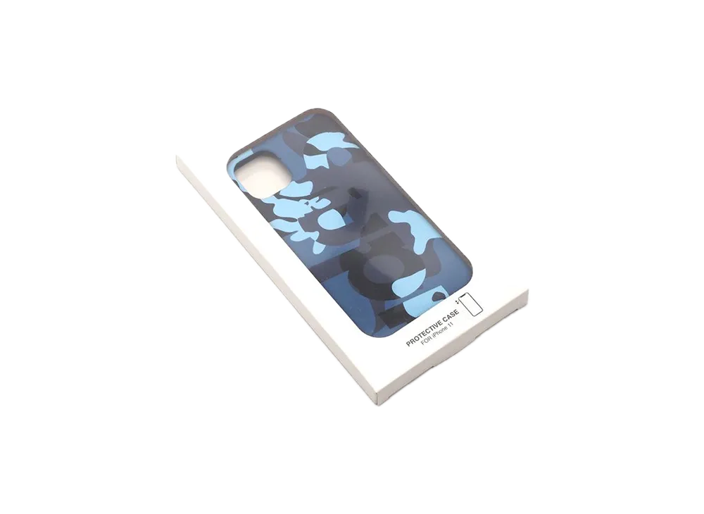 Supreme Camo iPhone Case "Blue Camo"