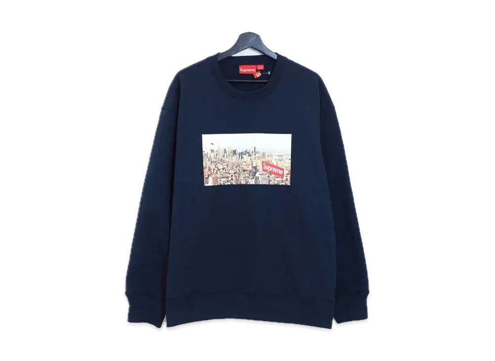 Supreme Aerial Crewneck "Navy"