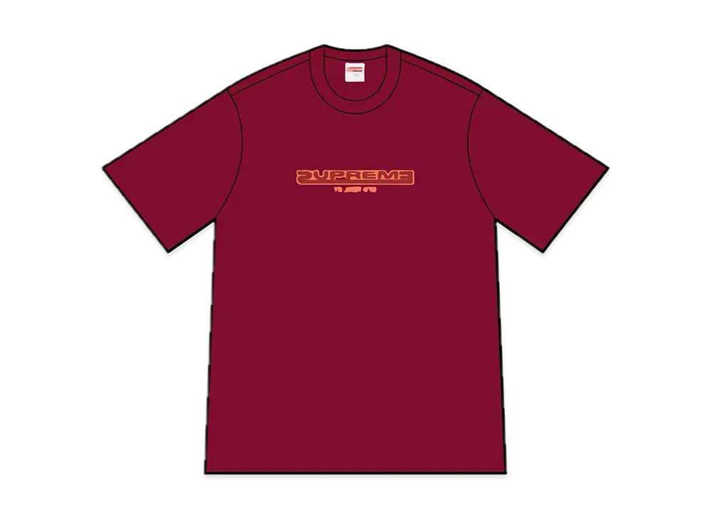 Supreme Connected Tee "Burgundy"