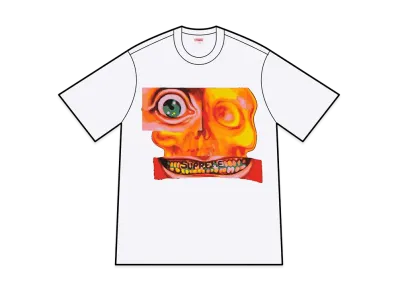 Supreme Face Tee "White"
