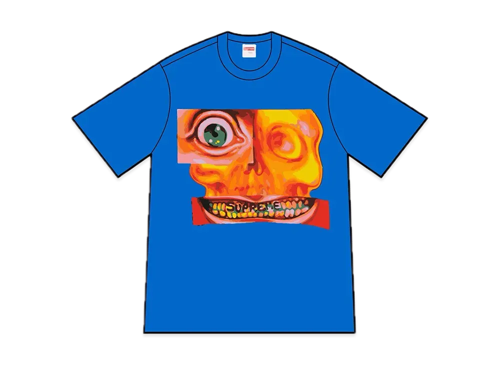 Supreme Face Tee "Royal"