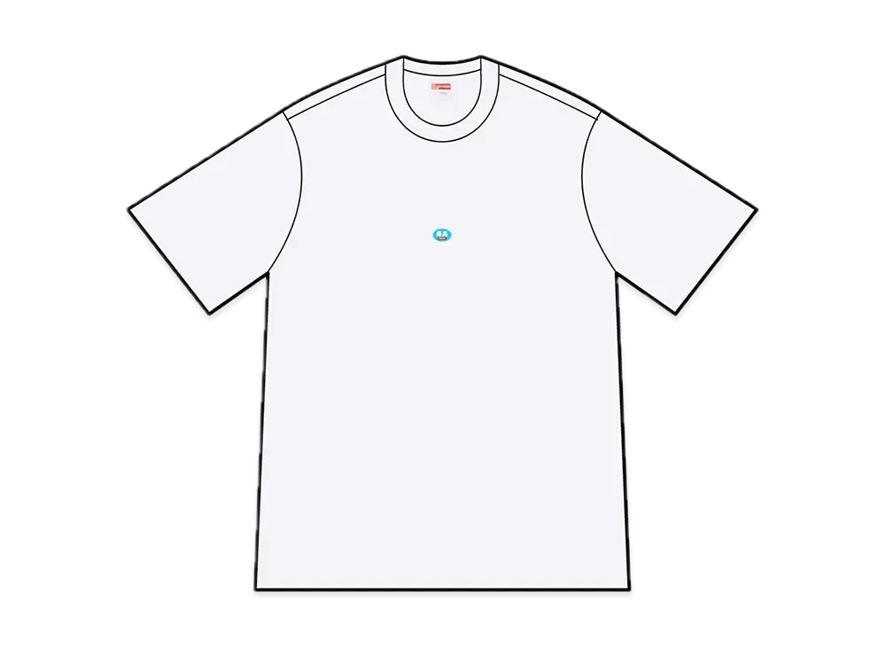 Supreme Sticker Tee "White"