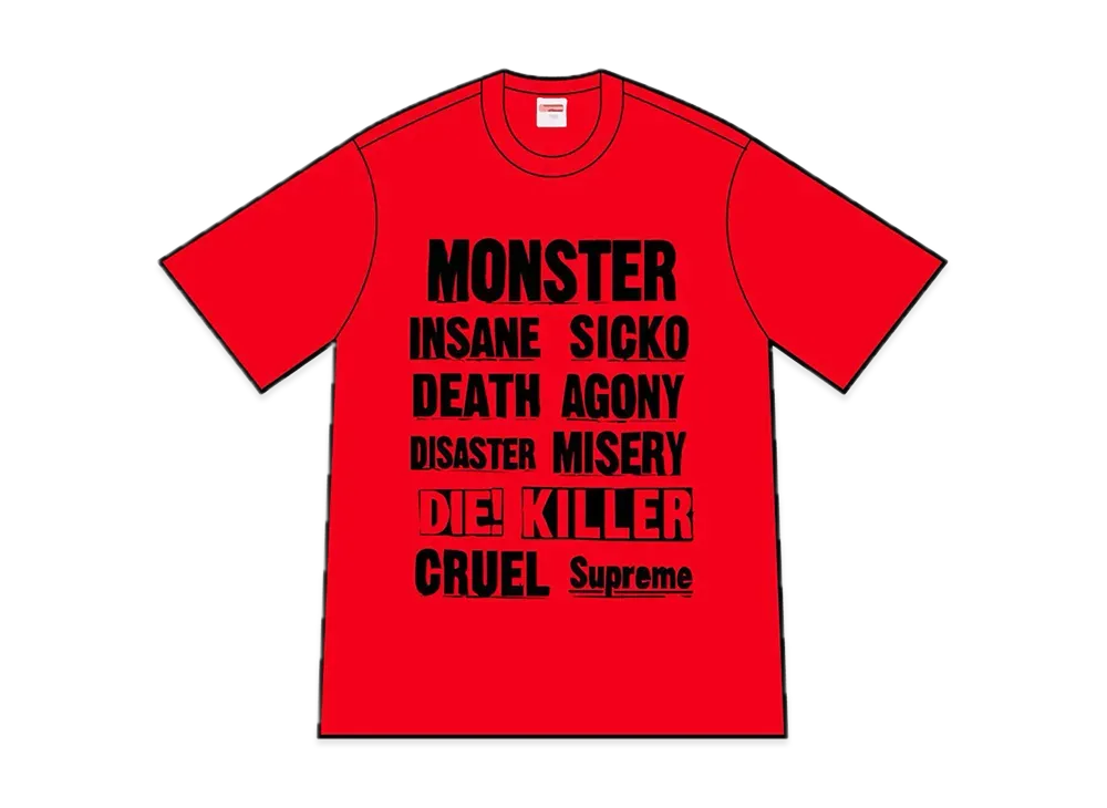 Supreme Monster Tee "Red"