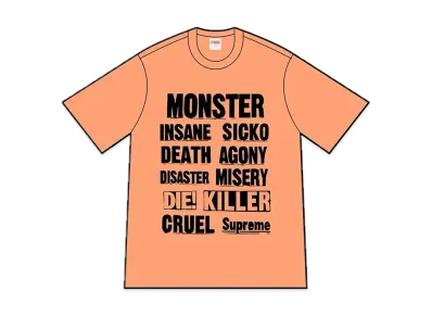 Supreme Monster Tee "Peach"